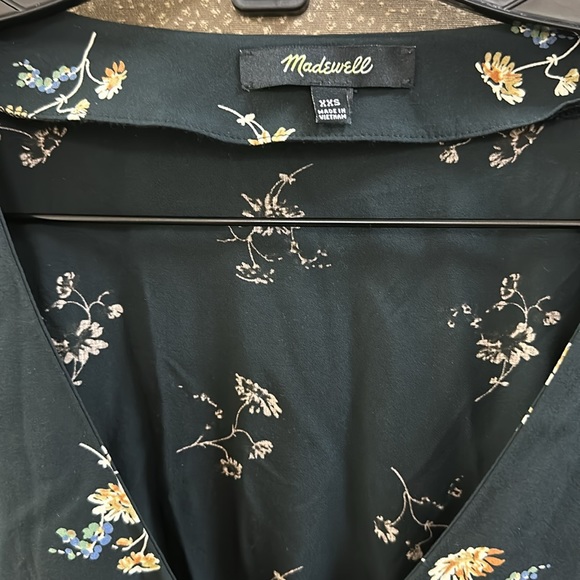 🔥🔥🔥Madewell Button-Front Day Romper in Daisies XXS - Picture 3 of 10